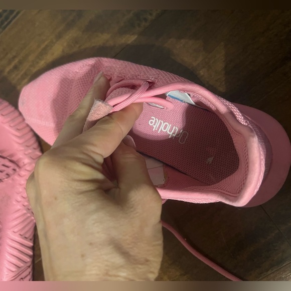 Adidas pink ortholite running shoes in box - Picture 5 of 7